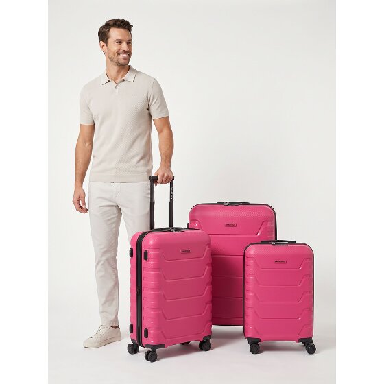 Smartbox Edition 01 4 roues Set de valises 3 pièces avec soufflet d'extension