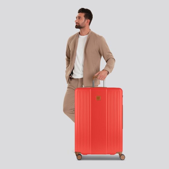 Bric's Ferrara 4 roulettes Trolley L 77 cm avec soufflet d'extension