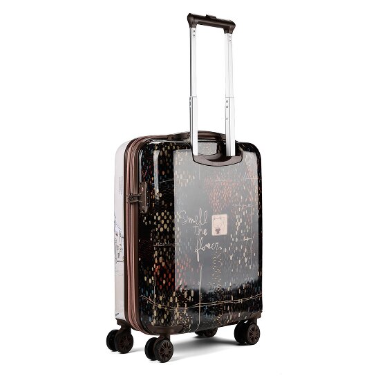 Anekke Tulip 4 roues Valise cabine 55 cm avec soufflet d'extension