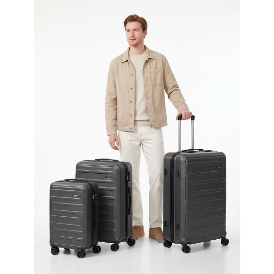 Worldpack New York 2.0 4 roues Set de valises 3 pièces
