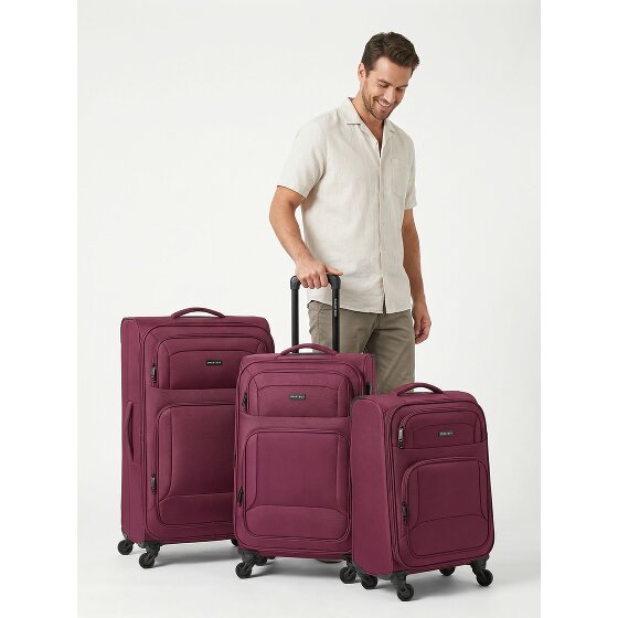 Smartbox Edition 04 4 roues Set de valises 3 pièces avec soufflet d'extension