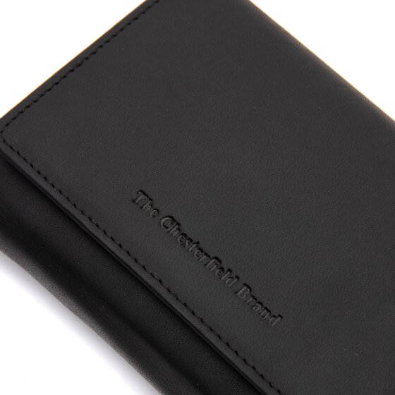 The Chesterfield Brand Sorraia Porte-monnaie Protection RFID Cuir véritable 12 cm