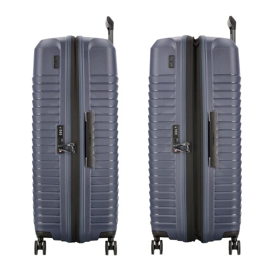 Samsonite Intuo 4 roulettes Trolley XL 81 cm avec soufflet d'extension