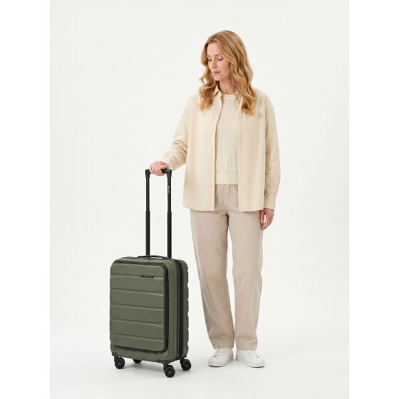 Franky Munich 4.0 4 roues Valise cabine 55 cm Compartiment ordinateur avec soufflet d'extension