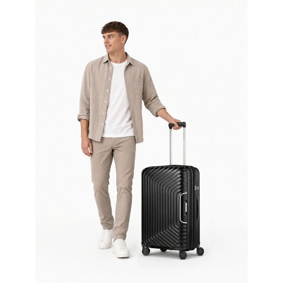 Redolz Essentials 01 4 roues Valise cabine M 66 cm avec soufflet d'extension