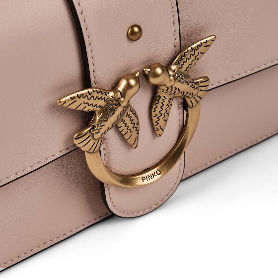 PINKO Love One Sac à bandoulière Cuir véritable 21 cm