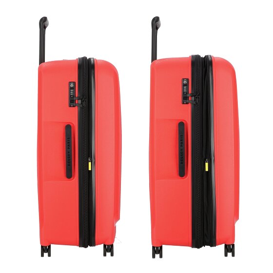 Delsey Paris Belmont Plus 4 roulettes Trolley XL 83 cm avec soufflet d'extension