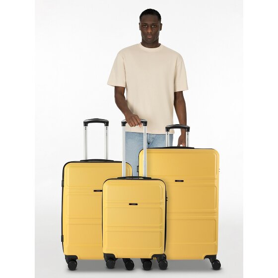 Benzi 5739 4 roulettes Set de valises 3 pièces