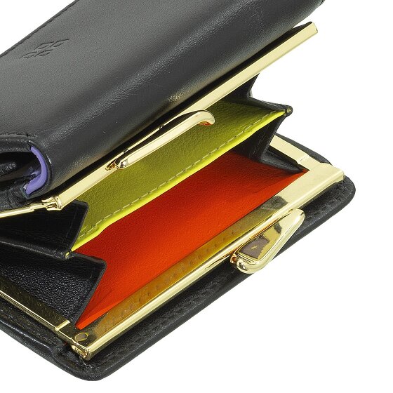 DuDu Corsica Porte-monnaie Protection RFID Cuir véritable 11 cm
