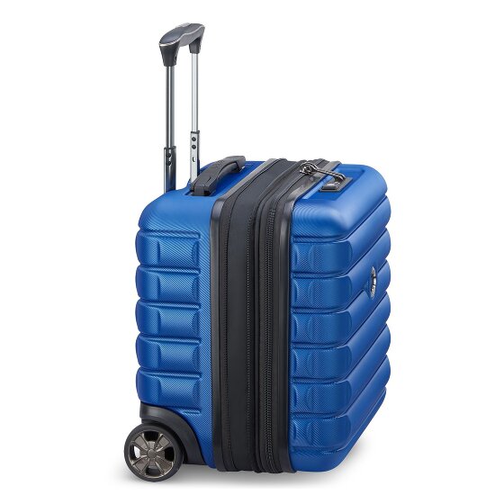 Delsey Paris Shadow 5.0 trolley business à 4 roulettes 38 cm compartiment pour ordinateur portable avec soufflet d'extension