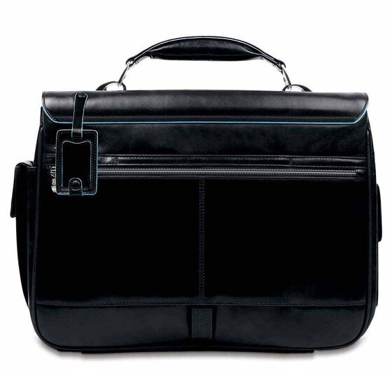 Piquadro Blue Square Porte-documents en cuir 43 cm Compartiment pour ordinateur portable