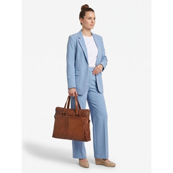 Greenburry Newport Attaché-case Cuir véritable 39 cm Compartiment ordinateur