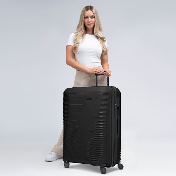 Farmhood Eco Edition 4 roulettes Trolley 77 cm avec soufflet d'extension