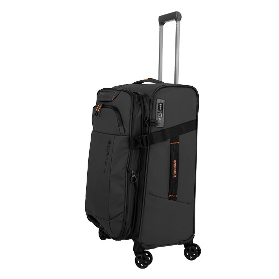 Travelite Briize 4 roulettes Set de valises 3 pièces avec soufflet d'extension
