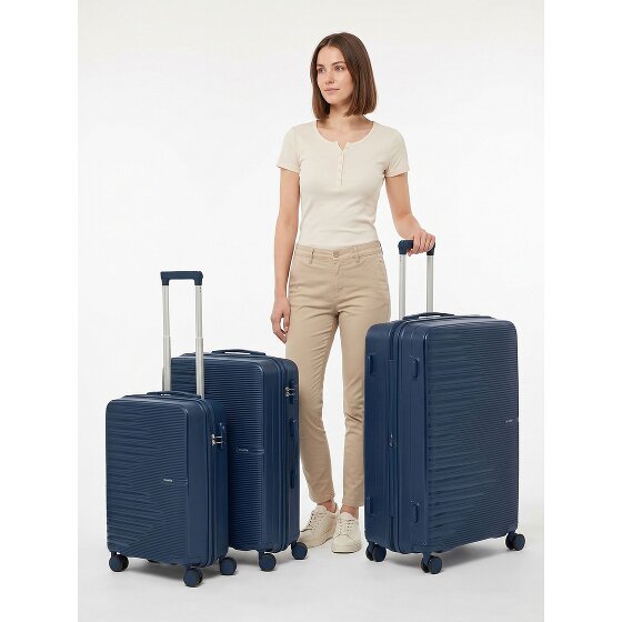 Travelite Pacific 4 roues Set de valises 3 pièces