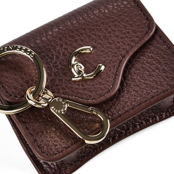 Coccinelle C-Me : porte-clés en cuir, 8,5 cm