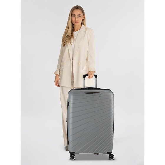 Benzi 5808 4 roulettes Trolley 74 cm avec soufflet d'extension