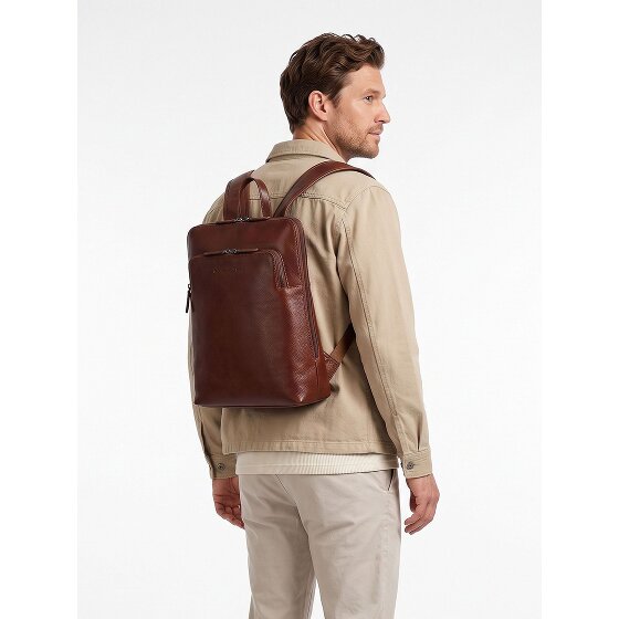 The Chesterfield Brand Rosverra Daypack Cuir véritable 33 cm Compartiment ordinateur