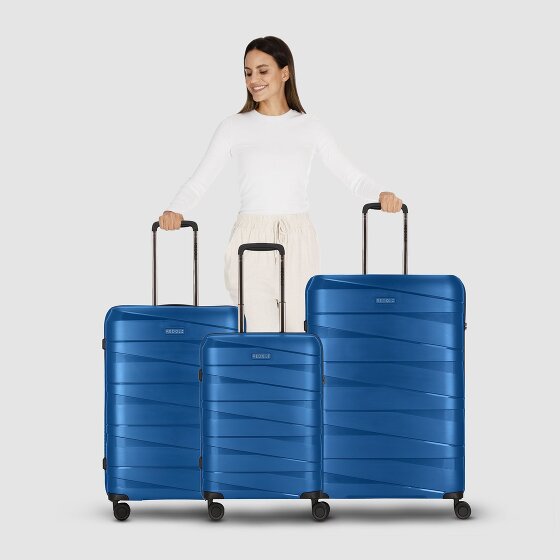 Redolz Essentials 10 3-SET 4 roulettes Set de valises 3 pièces