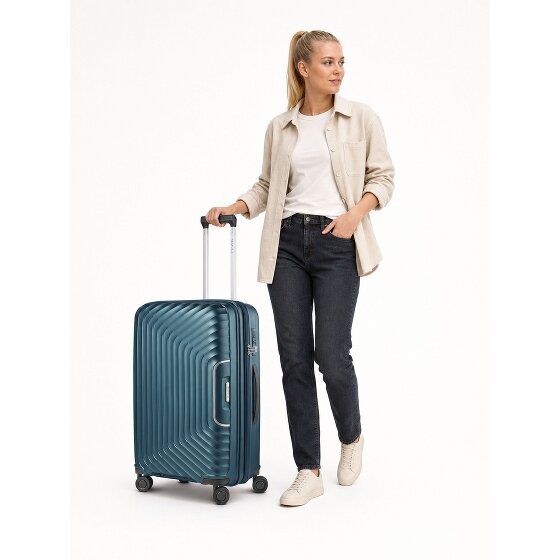 Redolz Essentials 01 4 roues Valise cabine M 66 cm avec soufflet d'extension