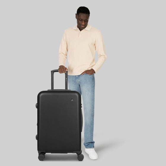 bugatti Valencia 2.0 4 roulettes Trolley M 65 cm avec soufflet d'extension