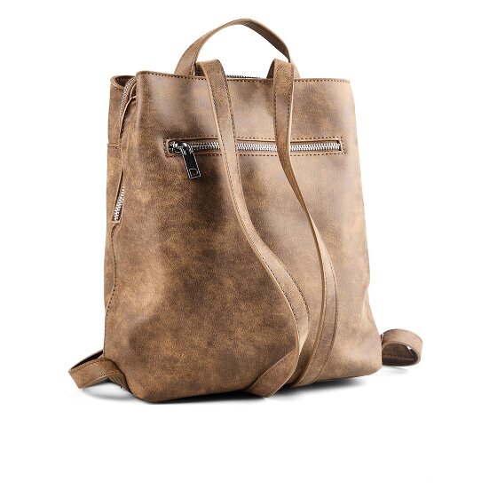 Desigual Valentine Camel Sac à dos de ville 30 cm