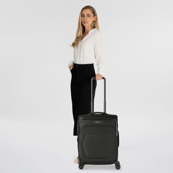 Samsonite Spark Sng Eco 4 roulettes Trolley de cabine 55 cm avec soufflet d'extension