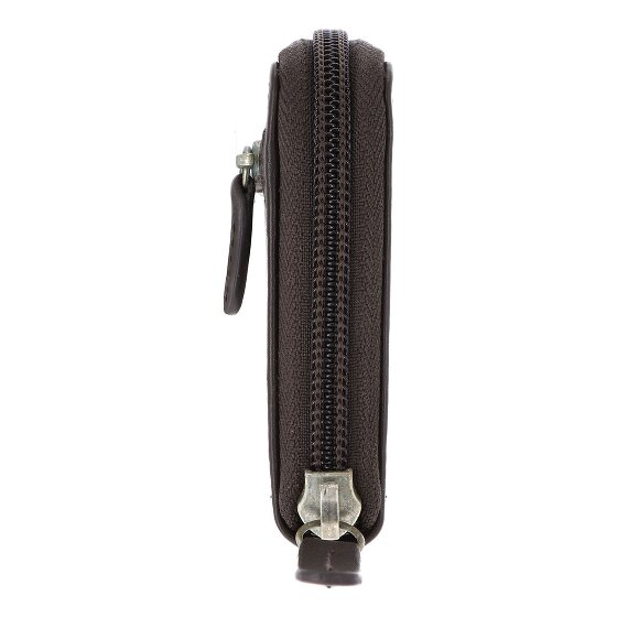 Golden Head Polo Porte-monnaie Protection RFID Cuir véritable 10 cm