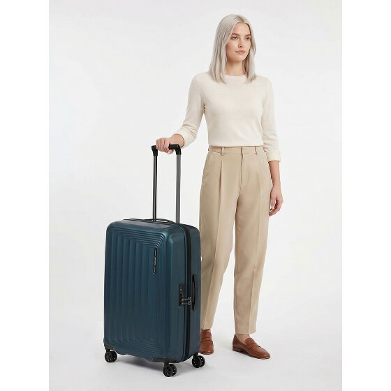 Samsonite Nuon 4 roues Valise cabine 69 cm avec soufflet d'extension