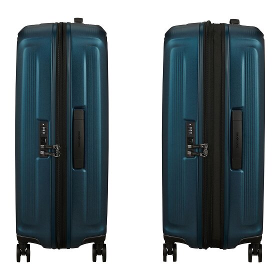 Samsonite Nuon 4 roues valise cabine 69 cm avec soufflet d'extension