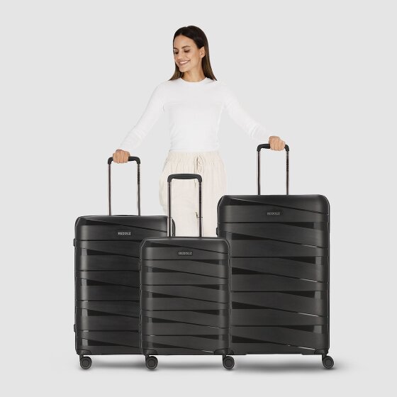 Redolz Essentials 10 3-SET 4 roulettes Set de valises 3 pièces