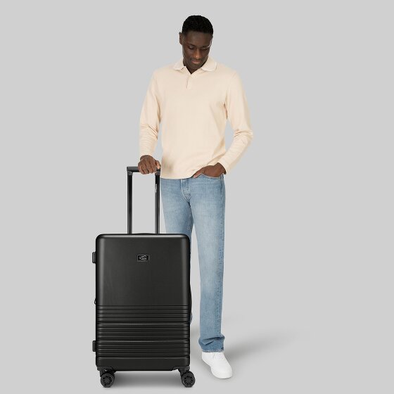 camel active Hanoi 4 roulettes Trolley M 65 cm avec soufflet d'extension