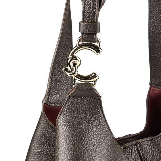 Coccinelle C-Easy Sac à bandoulière Cuir véritable 34 cm