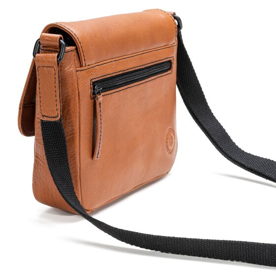 Farmhood Memphis Sac à bandoulière Cuir véritable 22 cm