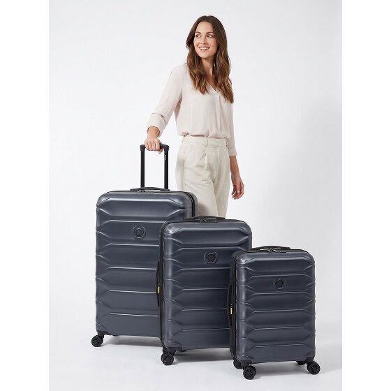 Delsey Paris Meteor 4 roues Set de valises 3 pièces avec soufflet d'extension