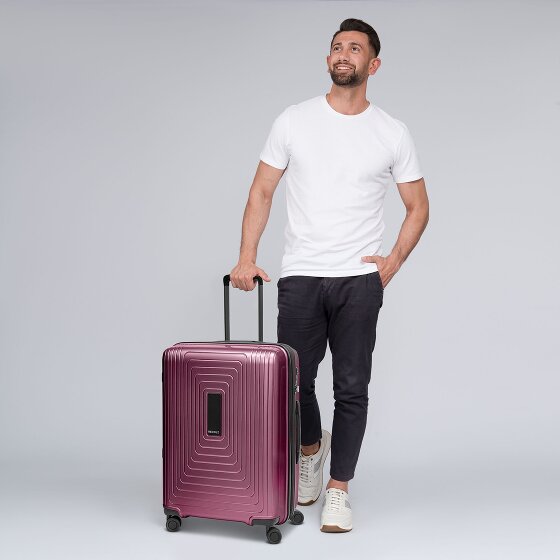 Redolz Essentials 14 4 roulettes Trolley M 65 cm avec soufflet d'extension