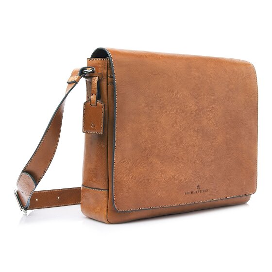 Castelijn & Beerens Mark Porte-documents Messenger Protection RFID Cuir 39 cm Compartiment pour ordinateur portable