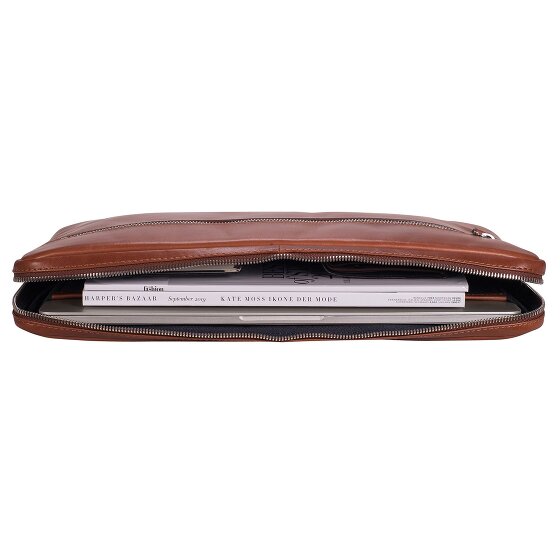 Leonhard Heyden Sacoche en cuir pour ordinateur portable Cambridge 41 cm