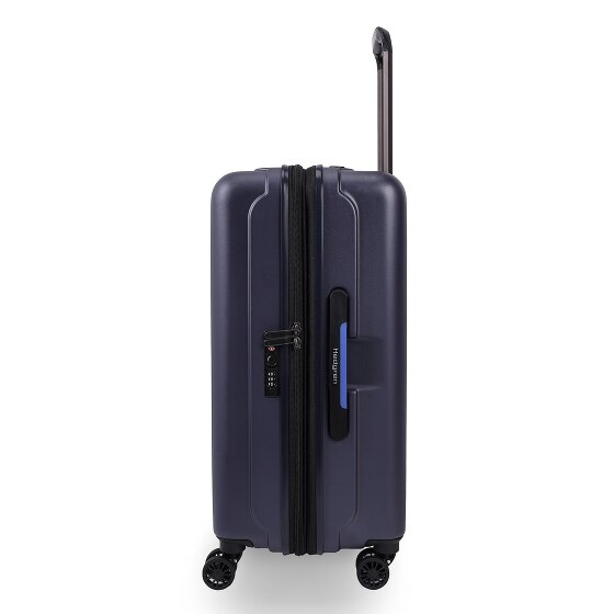 Hedgren Comby Grip M Exp 4 roulettes Trolley M 65 cm avec soufflet d'extension
