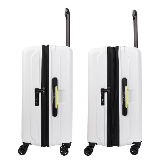 Hedgren Comby Grip M Exp 4 roulettes Trolley M 65 cm avec soufflet d'extension