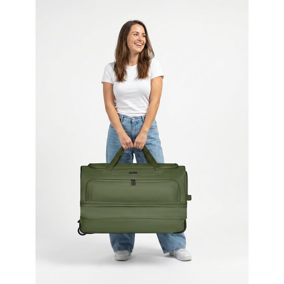 Redolz Sac de voyage Duffle Essentials à 2 roulettes 70 cm L avec soufflet d'extension