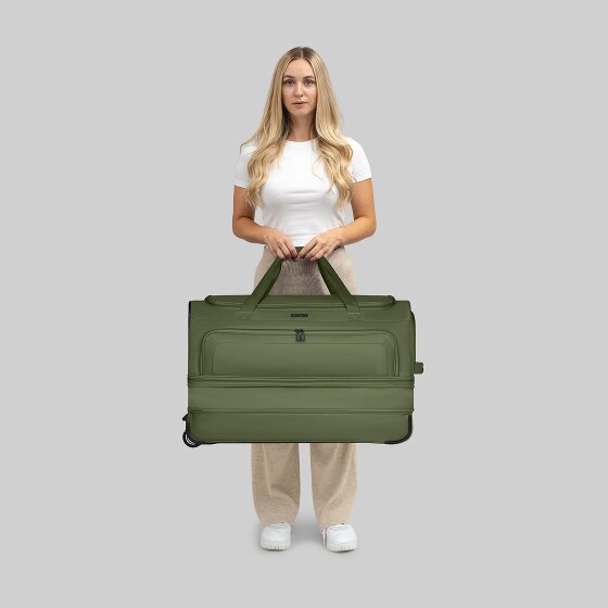 Redolz Sac de voyage Duffle Essentials à 2 roulettes 70 cm L avec soufflet d'extension