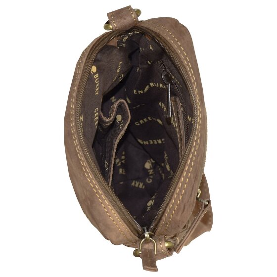 Greenburry Sac à bandoulière Vintage en cuir 18 cm