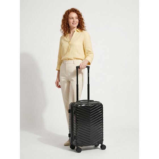 Redolz Essentials 18 4 roulettes Trolley de cabine 55 cm avec soufflet d'extension