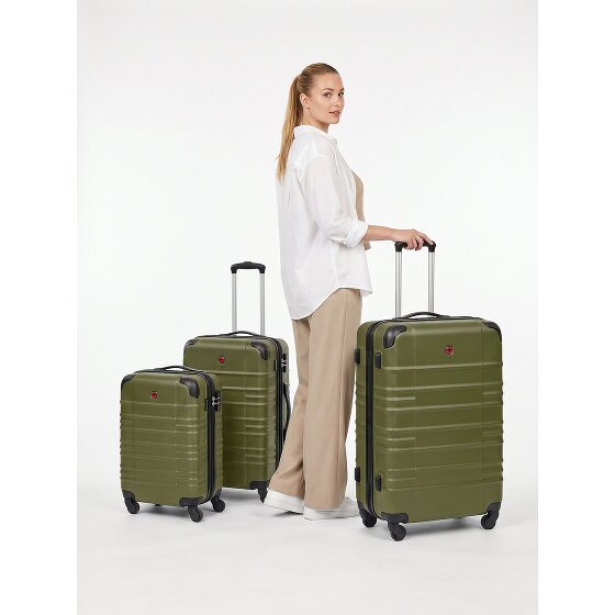 Wenger Amplar Evo 4 roues Set de valises 3 pièces avec soufflet d'extension