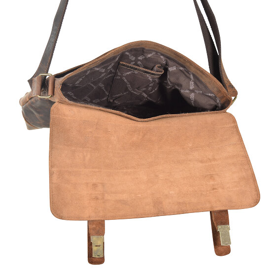 Greenland Nature Classic Messenger en cuir 41 cm