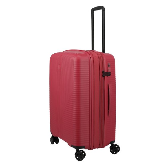 Travelite Air Stripe 4 roulettes Set de valises 3 pièces avec soufflet d'extension