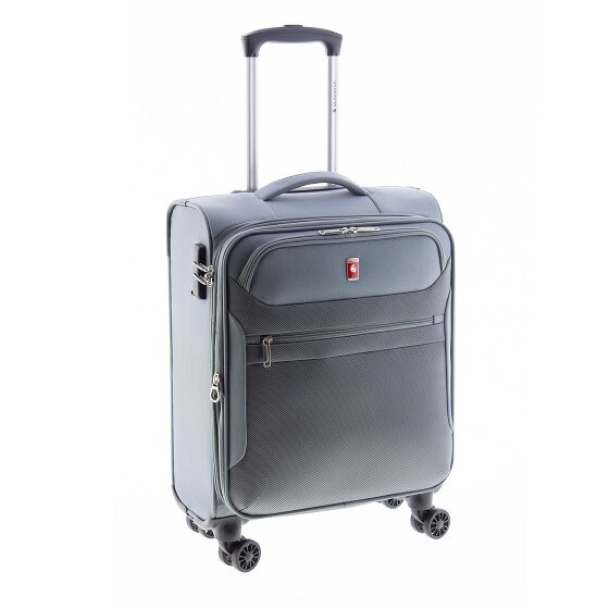 Gladiator 2000 4 roulettes Trolley de cabine 55 cm avec soufflet d'extension