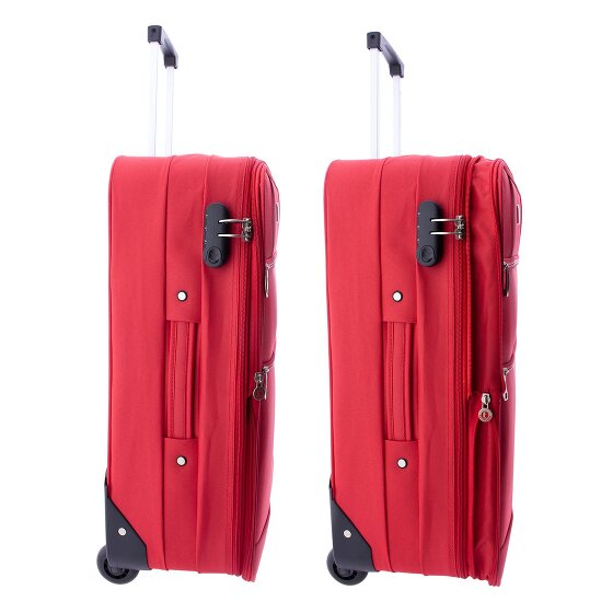 Gladiator 2100 2 roulettes Trolley 61 cm avec soufflet d'extension