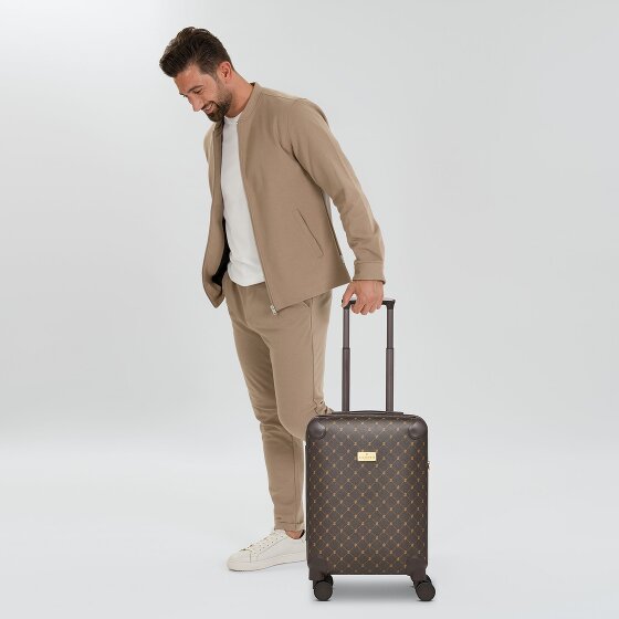 Lazarotti Palermo 4 roulettes Trolley de cabine S 55 cm